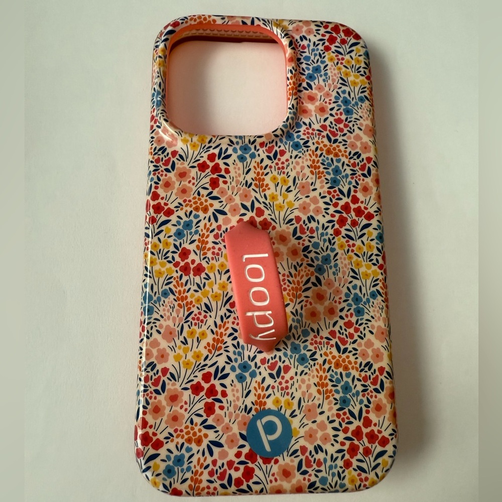 Loopy Case Floral Phone Case - Pink